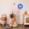 Magnetic Playwall™ | Magnetic Wall Decal for Kids & Playrooms