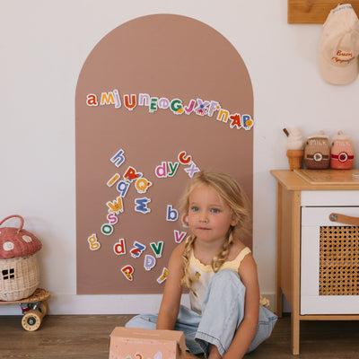 Magnetic Playwall — kids magnetic wall decal in playroom