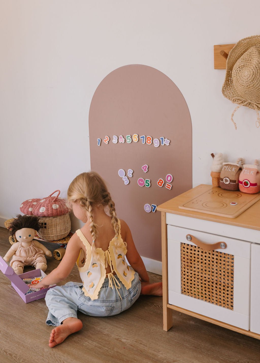 Ultimate Girl Bundle | Magnetic Toys, Felt Books & PlayWall for Girls - Smartypals