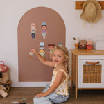 Dress Me Up Magnet Set | Mix & Match Magnetic Dolls for Kids - Smartypals
