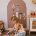 Dress Me Up Magnet Set | Mix & Match Magnetic Dolls for Kids - Smartypals