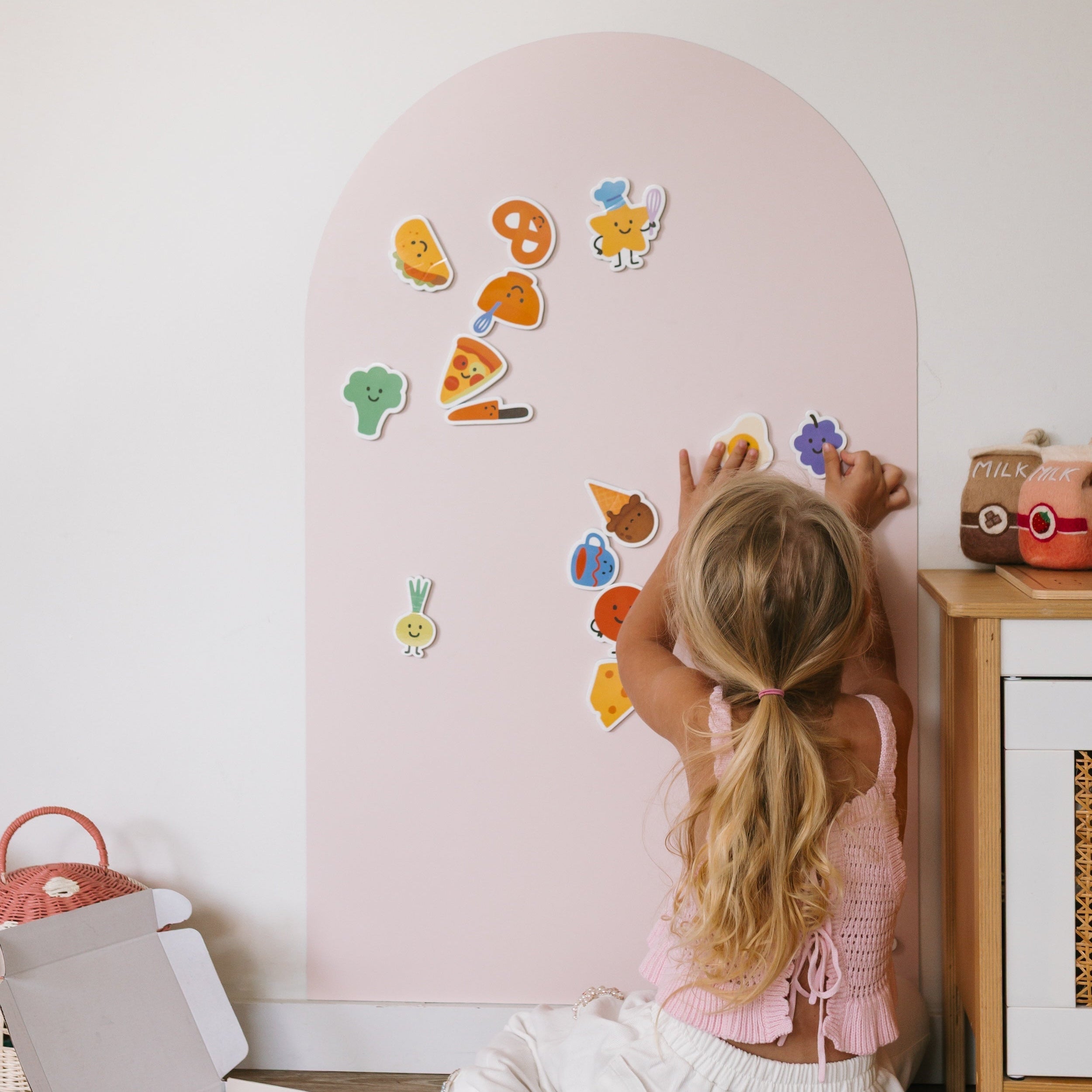 Little Chef Magnet Set | Magnetic Food Play Pieces for Kids - Smartypals
