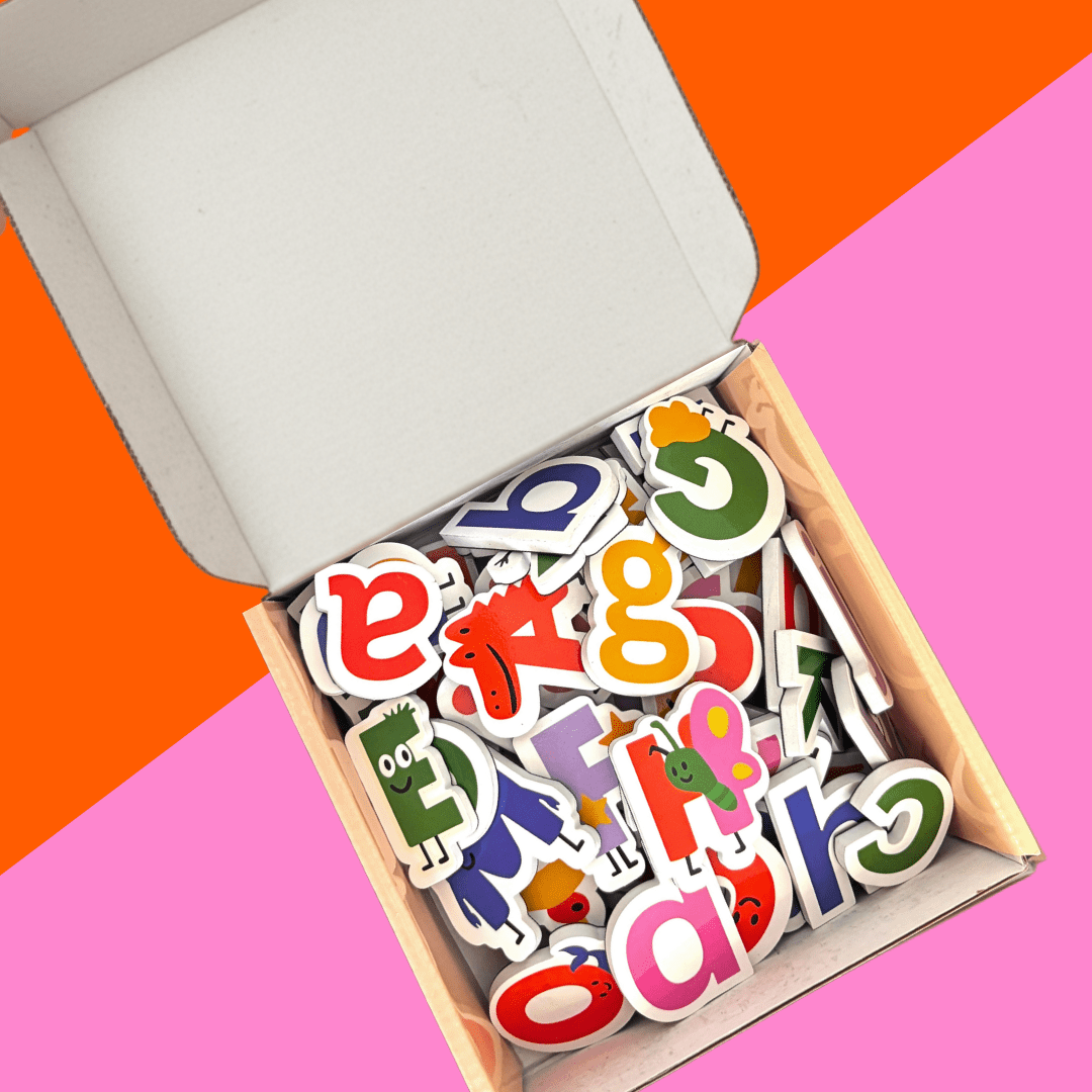 Alphabet Magnet Set | Magnetic Letters for Kids Early Literacy - Smartypals