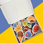 Little Chef Magnet Set | Magnetic Food Play Pieces for Kids - Smartypals