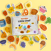 Little Chef Magnet Set | Magnetic Food Play Pieces for Kids