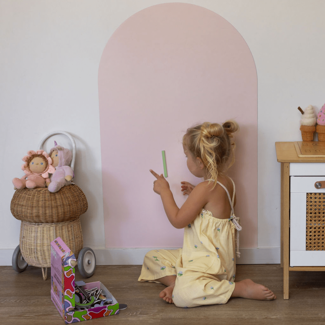 Magnetic PlayWall | Renter - Friendly Magnetic Wall Decal for Kids - Smartypals