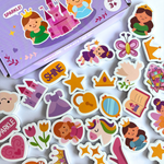 Princess Magnet Set | Fairy Tale Magnetic Play Pieces for Kids - Smartypals