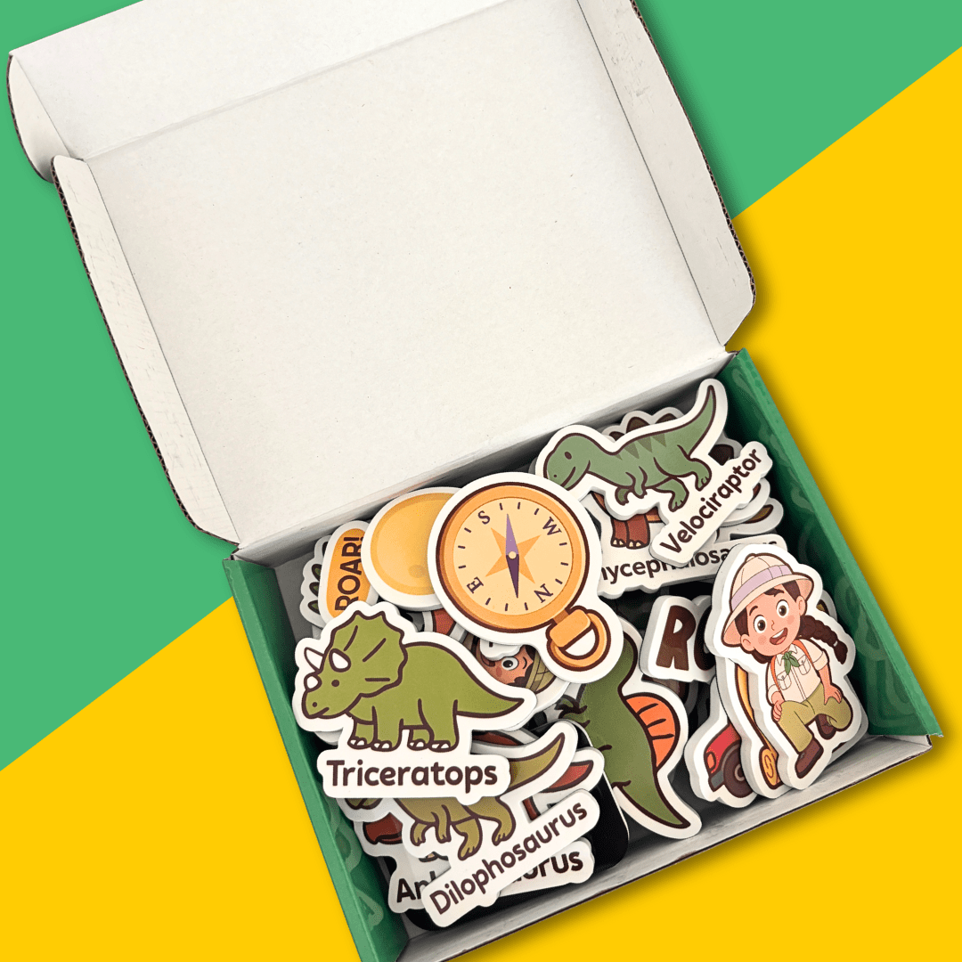 Dino Discovery Magnet Set | Dinosaur Magnets for Kids Imaginative Play - Smartypals
