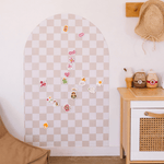 Checkered Magnetic Playwall decal