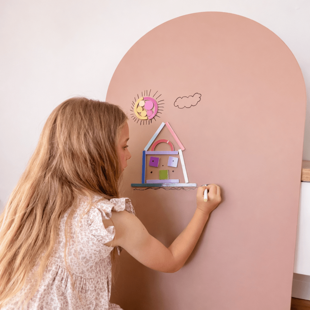 Magnetic Shapes Set | Educational Colour & Shape Sorting Magnets for Kids - Smartypals