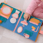 Lola Felt Busy Book | Screen - Free Quiet Activity Book for Toddlers - Smartypals