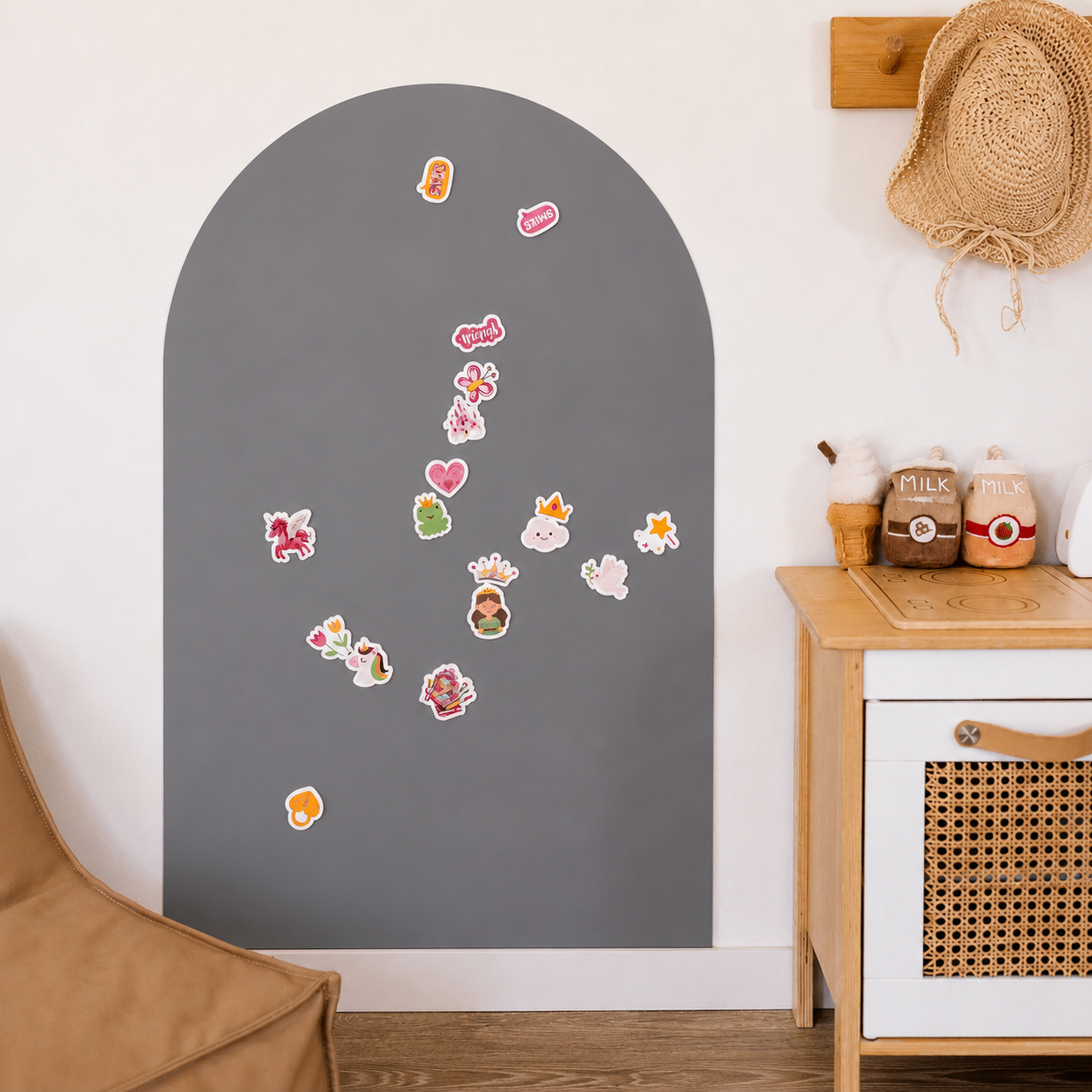 Magnetic Playwall™ | Renter-Friendly Wall Decal