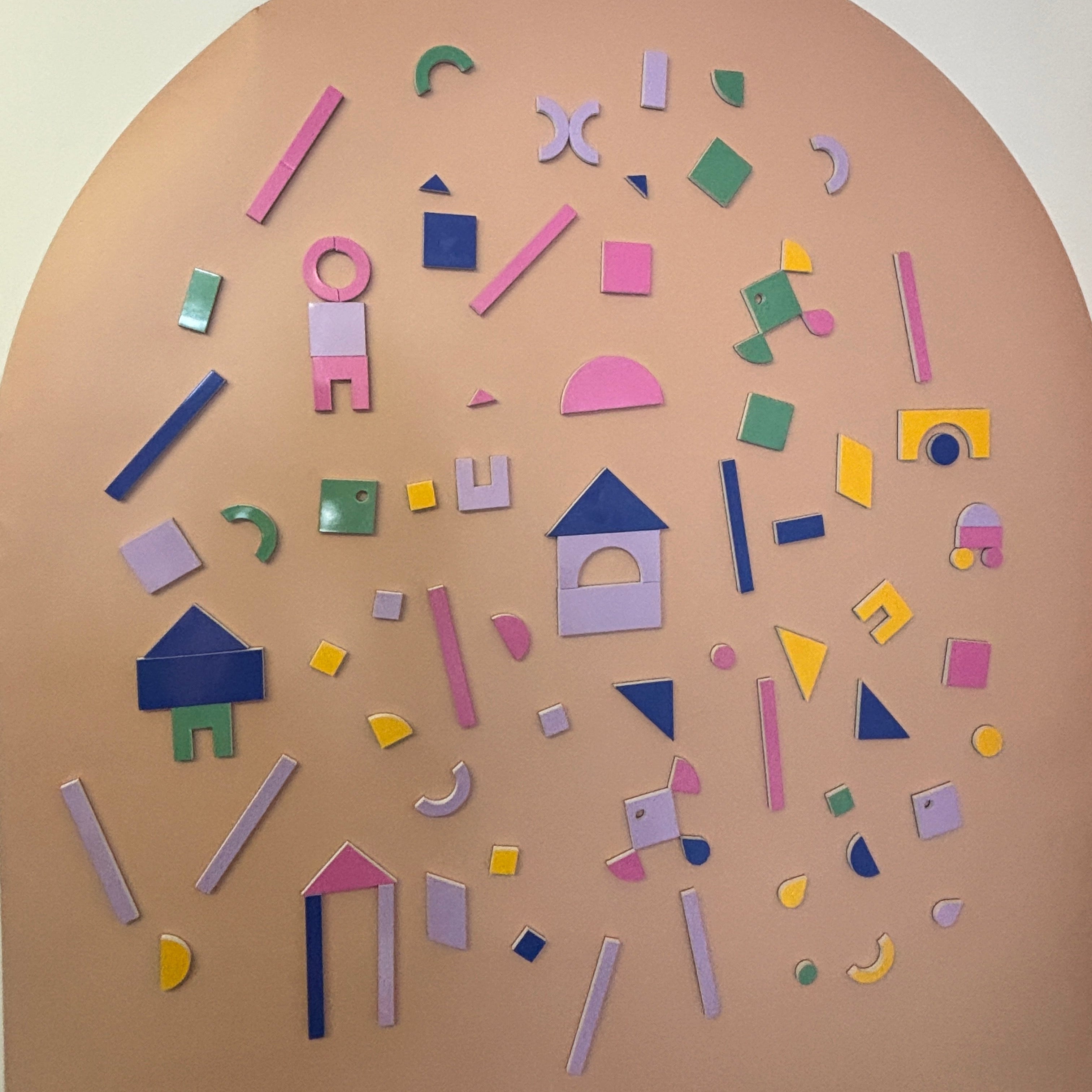 Magnetic Shapes Set | Educational Colour & Shape Sorting Magnets for Kids - Smartypals
