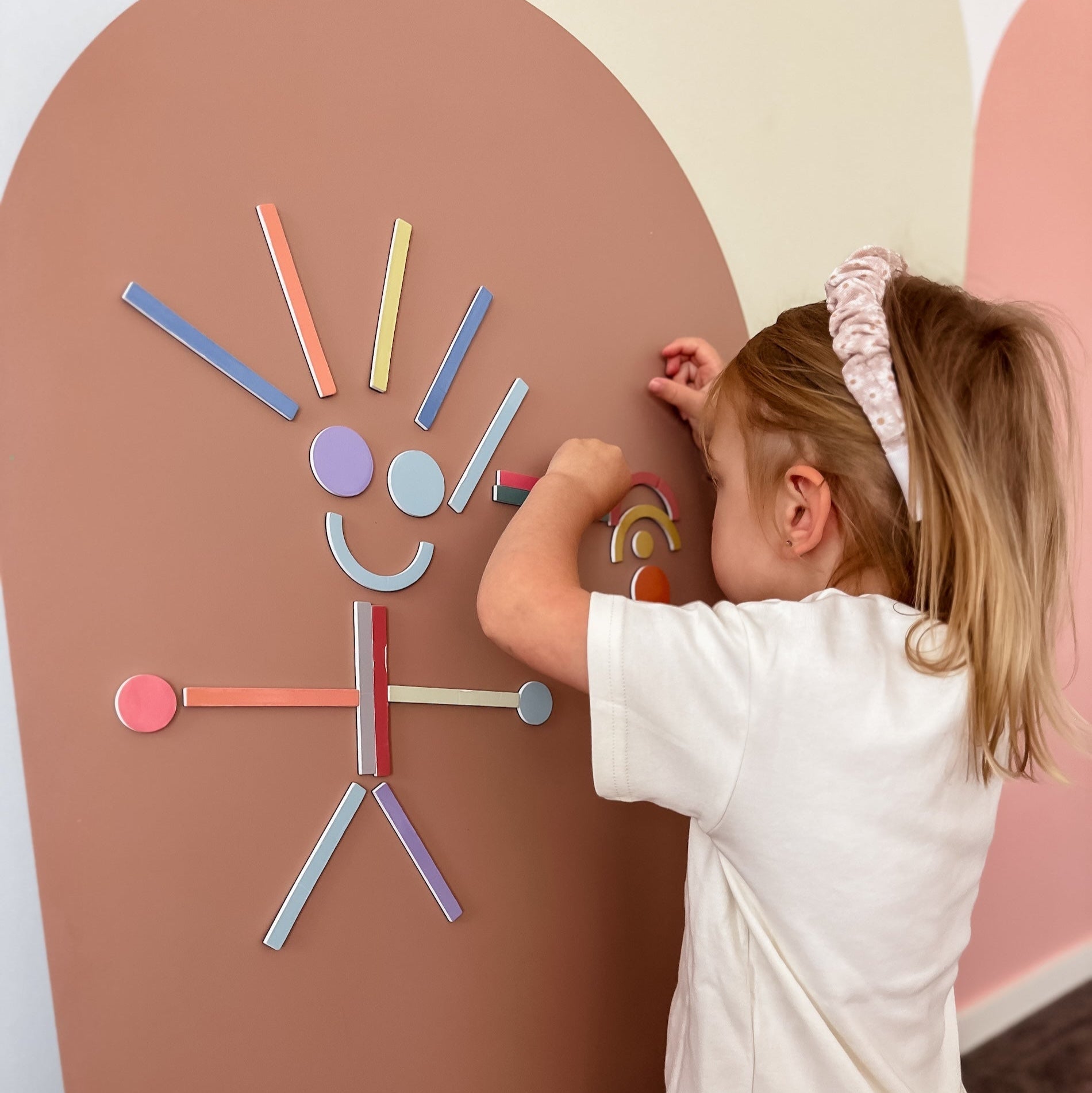 Magnetic Shapes Set | Educational Colour & Shape Sorting Magnets for Kids - Smartypals