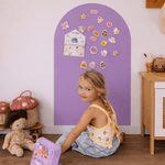 Magnetic Pen Holder | Wall Decal Organiser for Markers & Magnets - Smartypals