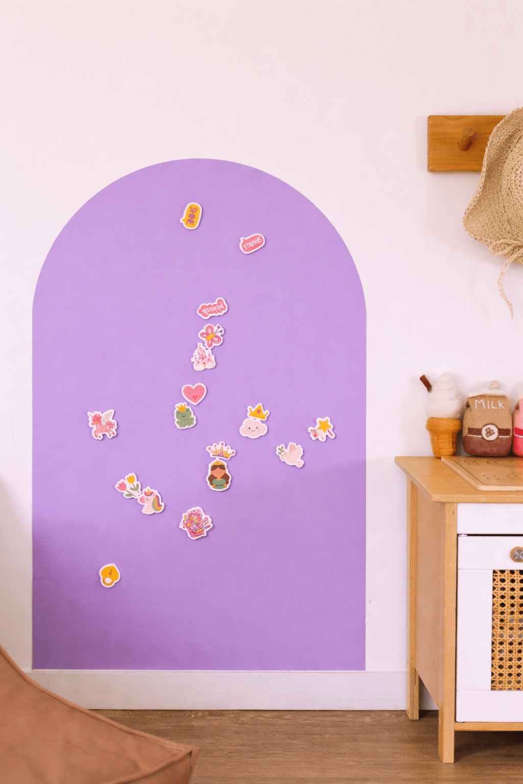 Magnetic PlayWall | Renter - Friendly Magnetic Wall Decal for Kids - Smartypals