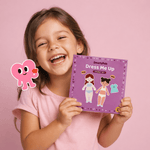 Dress Me Up Magnet Set | Mix & Match Magnetic Dolls for Kids - Smartypals