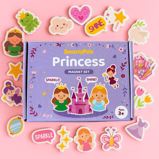 Ultimate Girl Bundle | Magnetic Toys, Felt Books & PlayWall for Girls - Smartypals