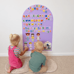 Lavender Magnetic Playwall decal