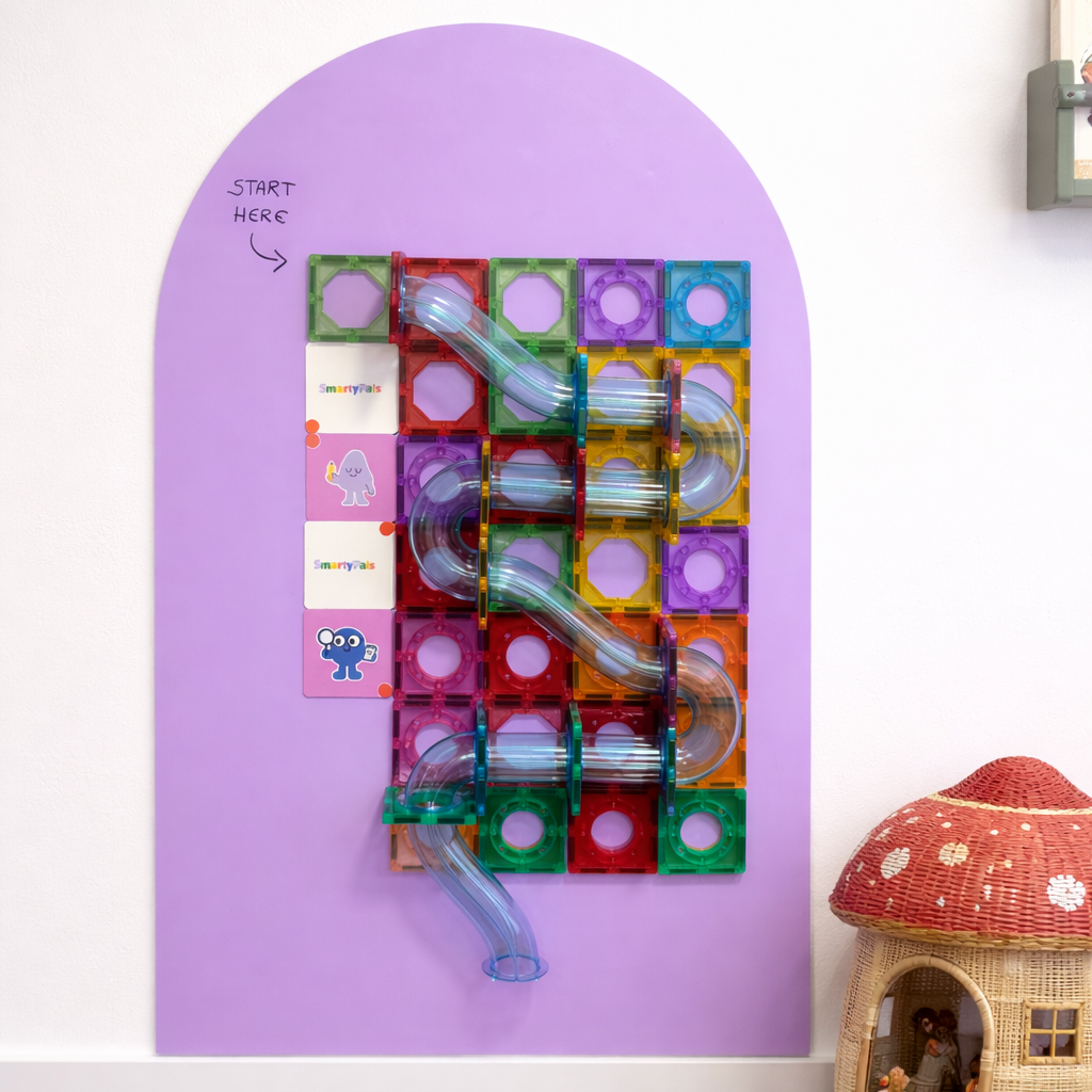 Magnetic PlayWall | Renter - Friendly Magnetic Wall Decal for Kids - Smartypals