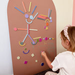Magnetic Shapes Set | Educational Colour & Shape Sorting Magnets for Kids - Smartypals
